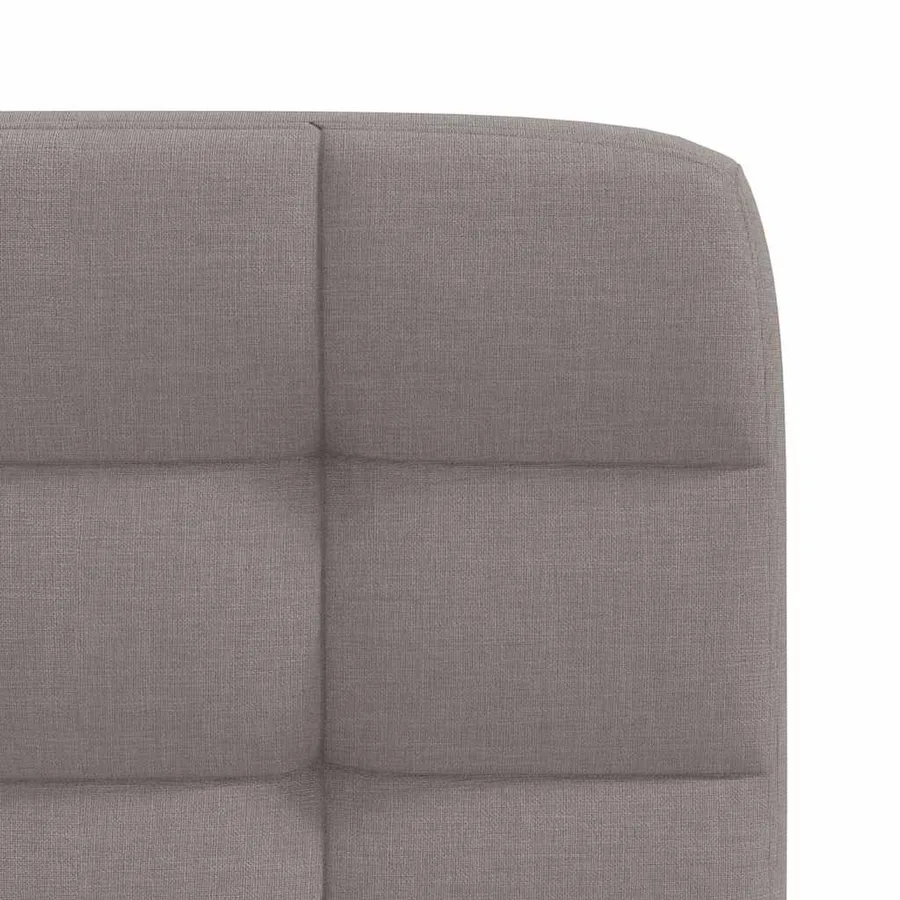 Chaises à manger lot de 2 taupe tissu - 7