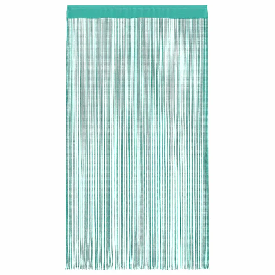 Rideau en fils 2 pcs 140 x 250 cm turquoise - 4