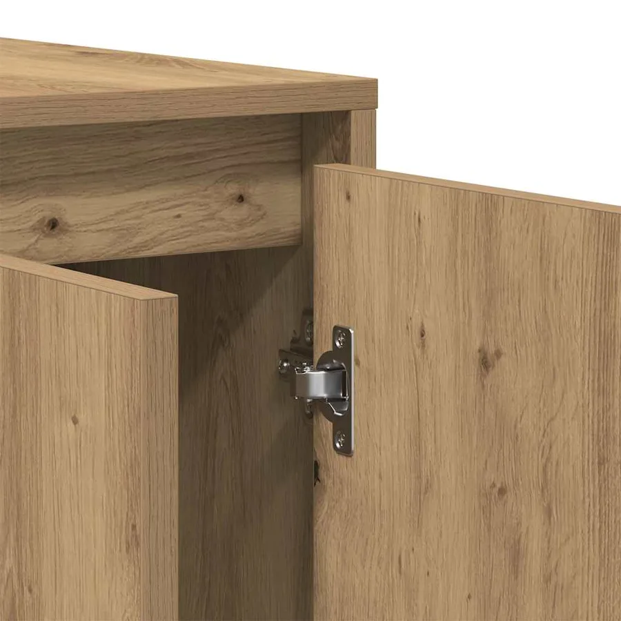 Buffet Chêne artisanal 135 x 41 x 75 cm Bois d'ingénierie - 10