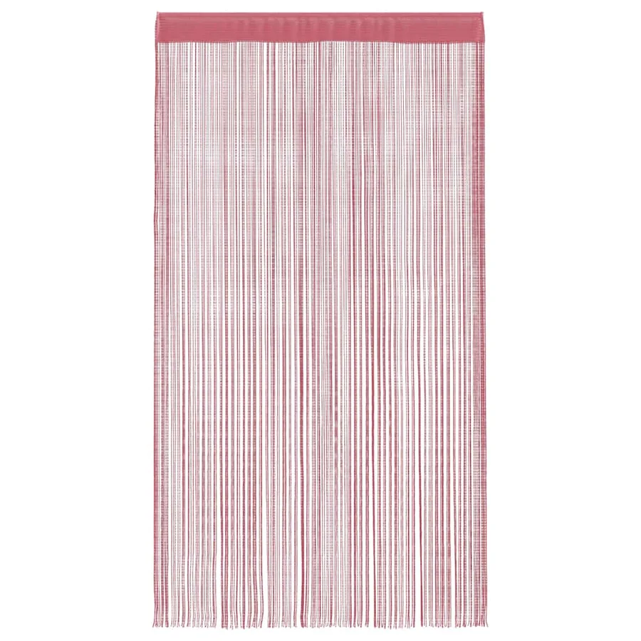 Rideau en fils 2 pcs 140 x 250 cm rose - 4