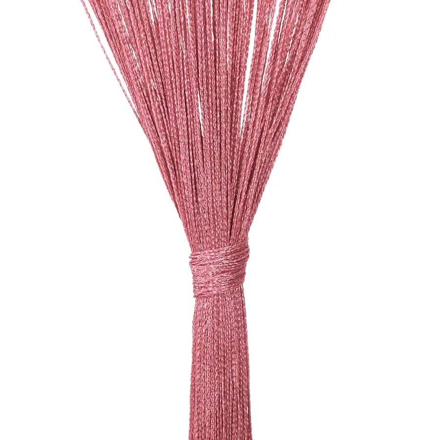 Rideau en fils 2 pcs 140 x 250 cm rose - 7