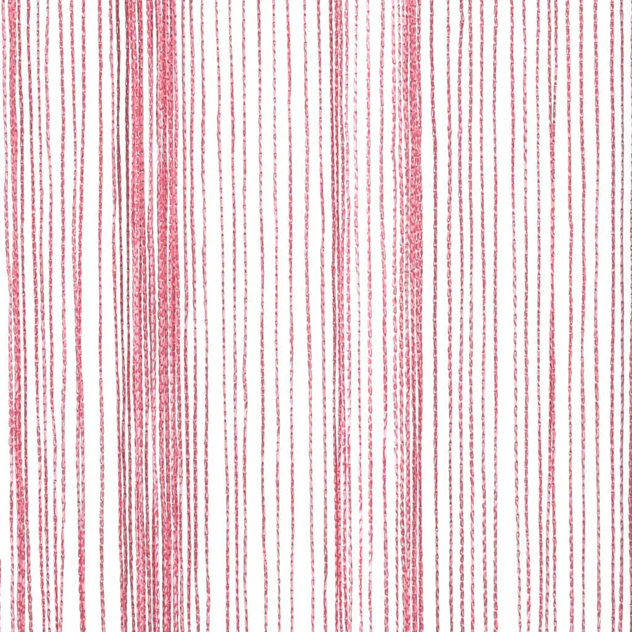 Rideau en fils 2 pcs 140 x 250 cm rose - 8