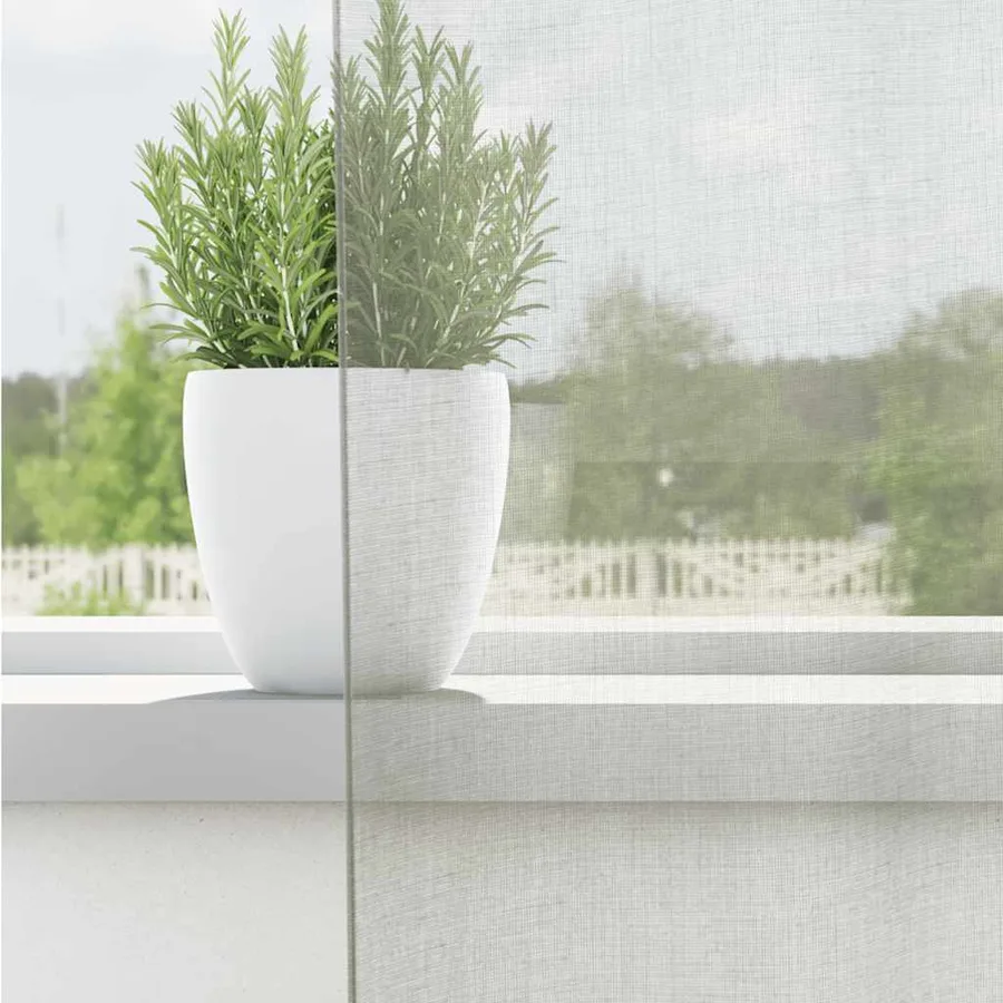 Rideaux en voile avec œillets 2 pcs gris clair 140x260 cm - 3