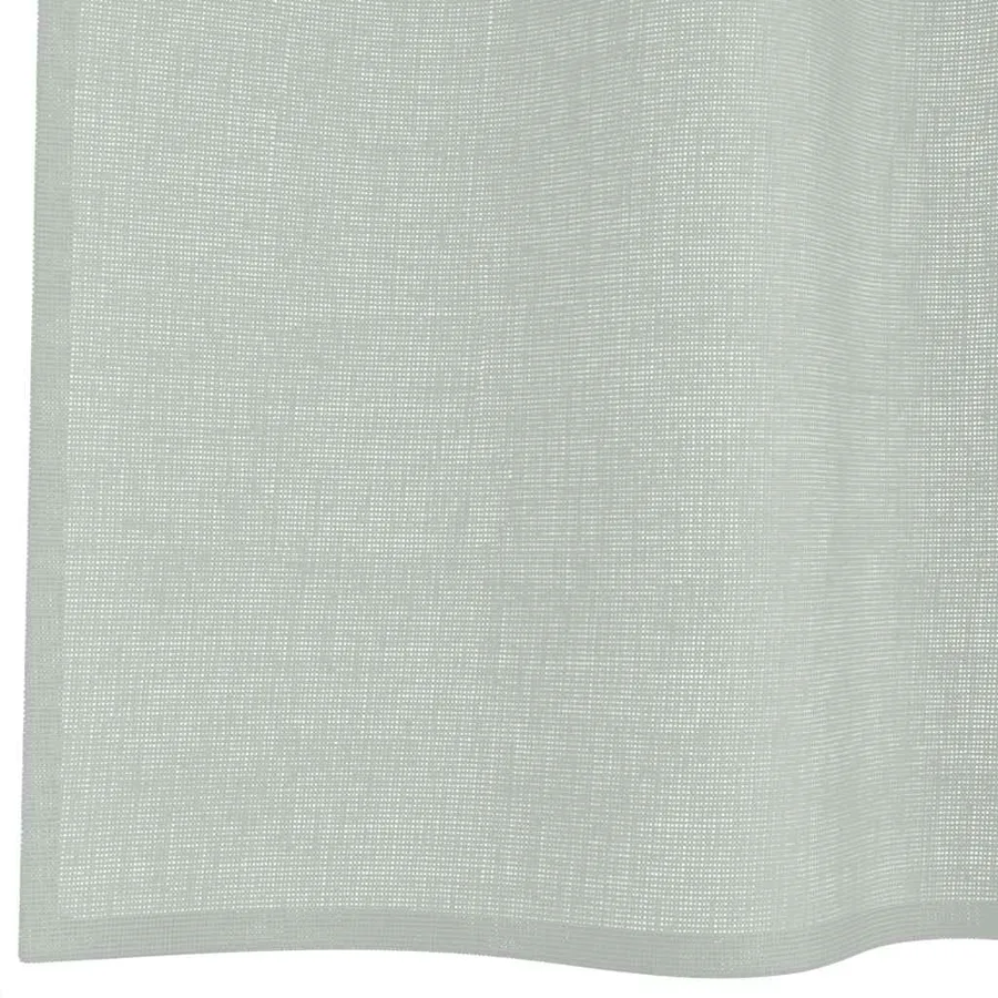 Rideaux en voile avec œillets 2 pcs gris clair 140x140 cm - 6