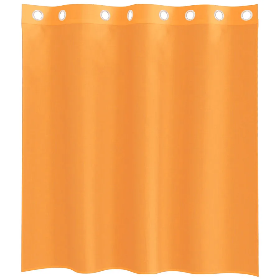 Rideaux en voile avec œillets 2 pcs orange 140x140 cm - 4