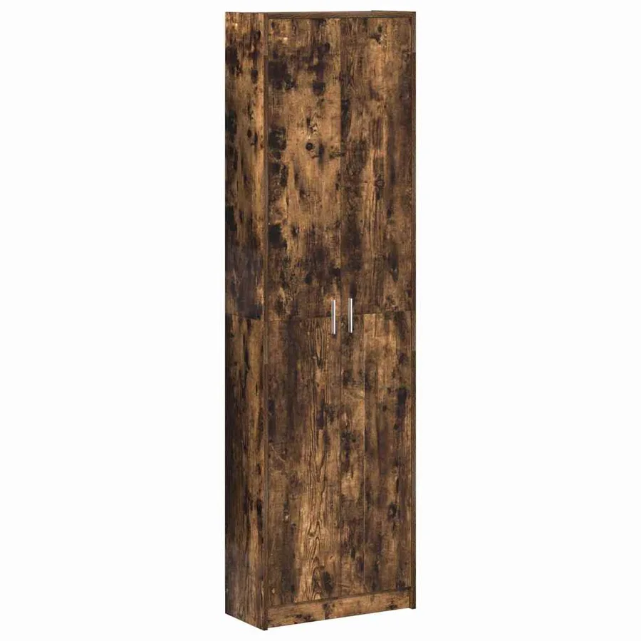 Armoire Chêne fumé 55 x 25 x 189 cm Bois d'ingénierie - 2