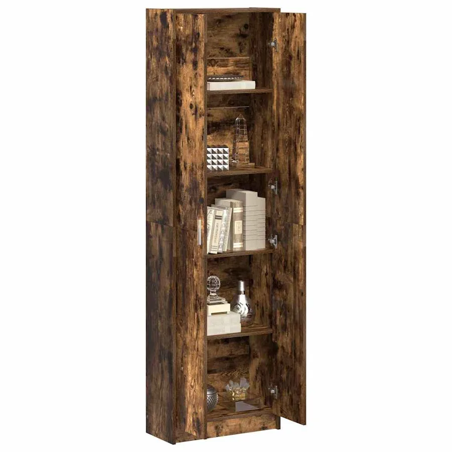 Armoire Chêne fumé 55 x 25 x 189 cm Bois d'ingénierie - 3