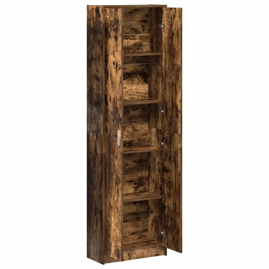 Armoire Chêne fumé 55 x 25 x 189 cm Bois d'ingénierie - 5