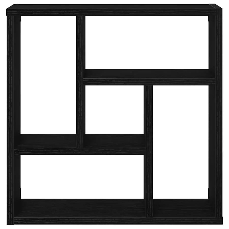 Étagère murale chêne noir 45x16x45 cm bois d'ingénierie - 5
