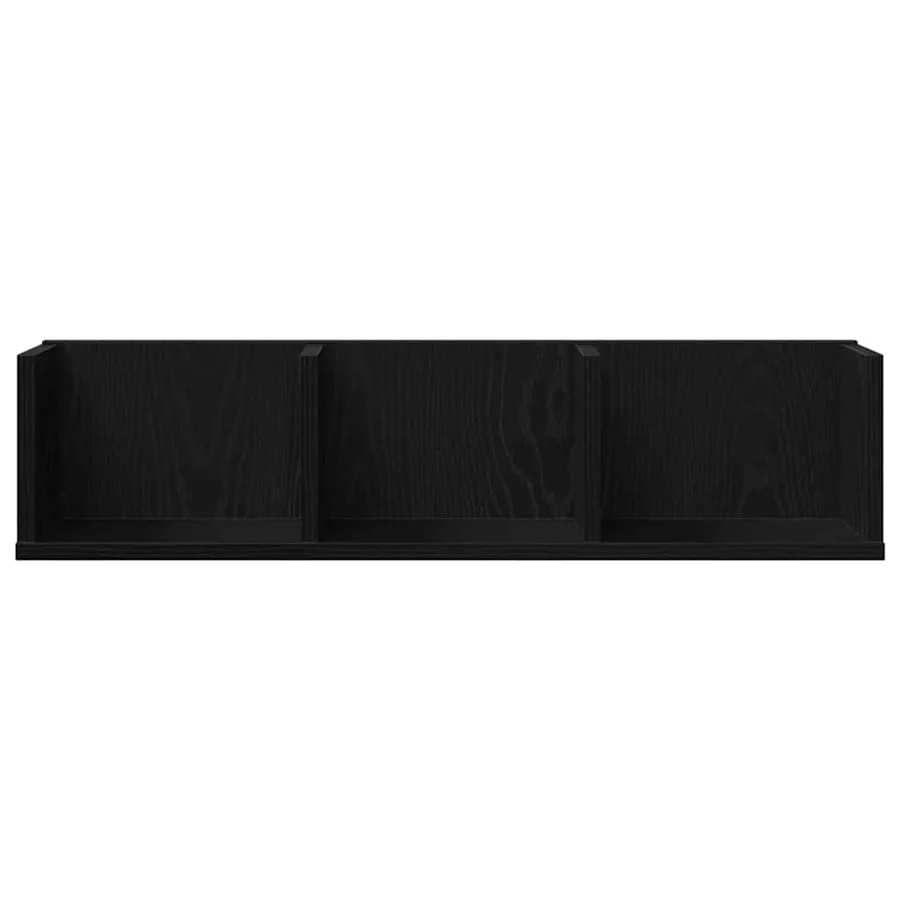Étagère Murale Chêne noir 75 x 18 x 18 cm Bois d'ingénierie - 6