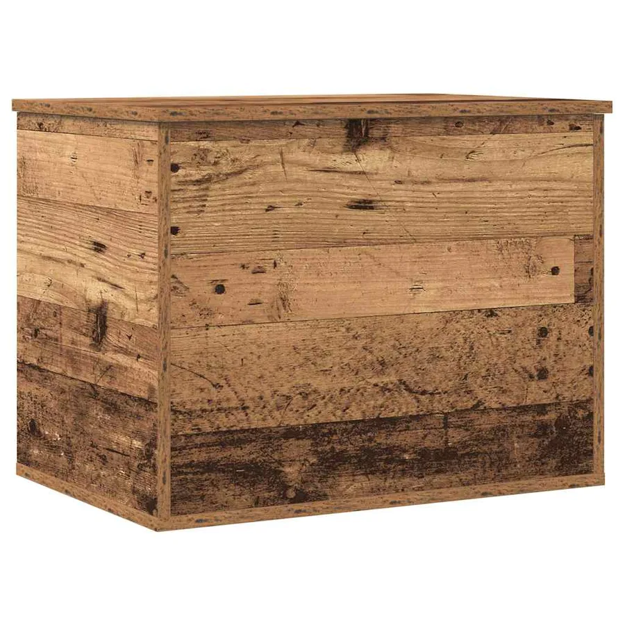 Boîte de Rangement avec stockage Bois ancien 60 x 42 x 46 cm - 2