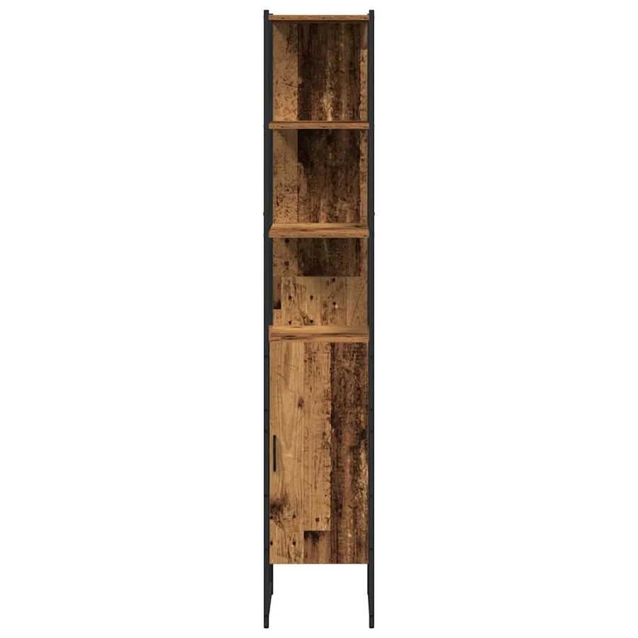 Ensemble de mobilier de salle de bain 3 pcs Bois ancien - 8
