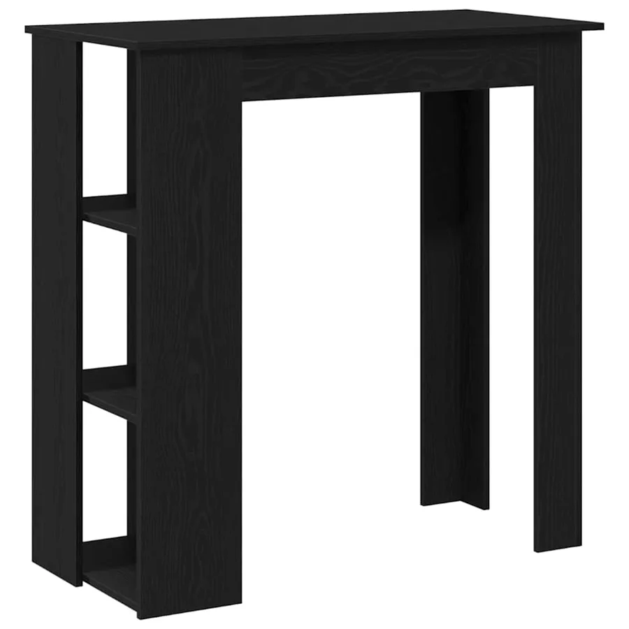 Table de bar Chêne noir 102 x 50 x 103,5 cm Bois d'ingénierie - 2