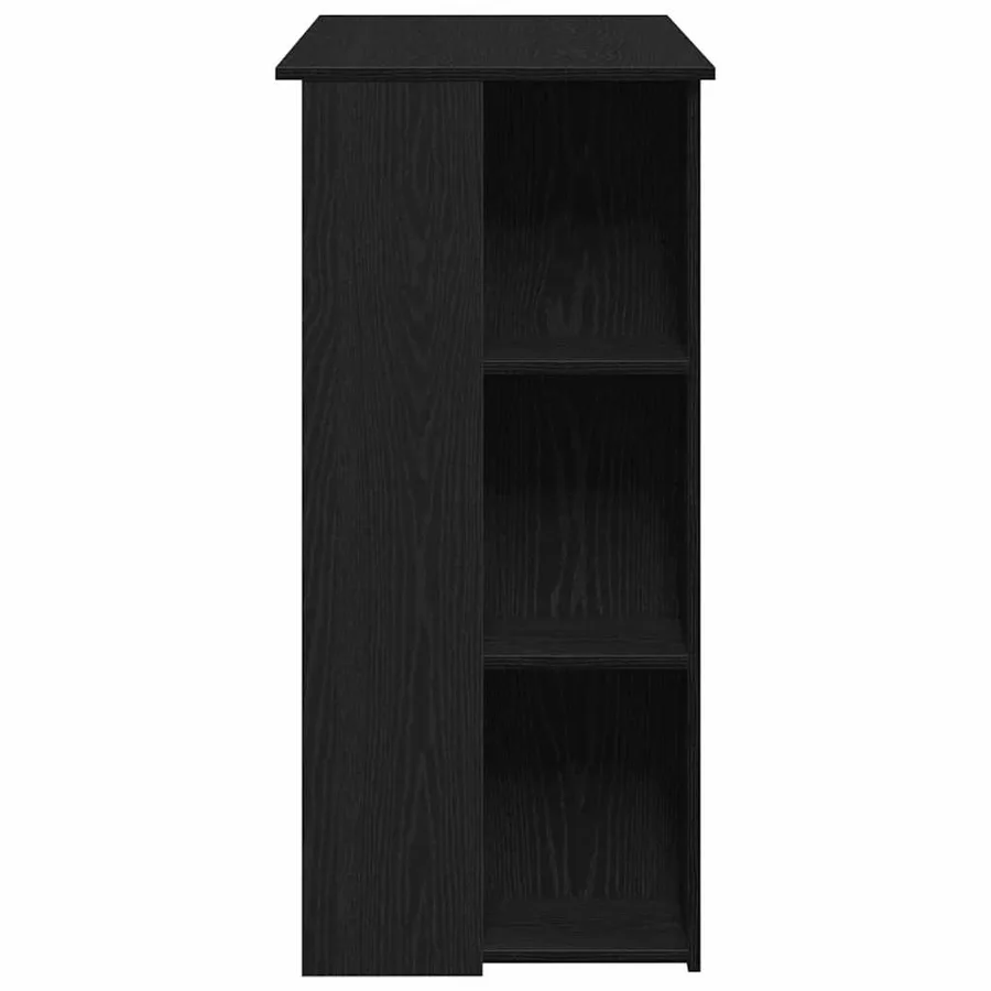 Table de bar Chêne noir 102 x 50 x 103,5 cm Bois d'ingénierie - 7