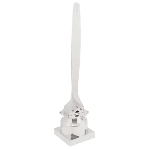 Sculpture Argenté 26 x 26 x 110 cm Aluminium