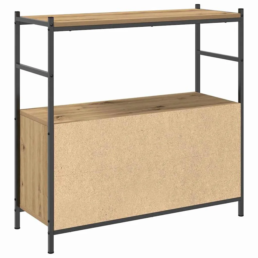 Étagère 80 x 30 x 78,5 cm Bois d'ingénierie Chêne artisanal - 5