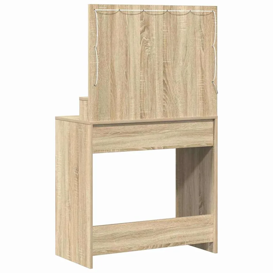 Table de Toilette avec tiroir Chêne Sonoma 79 x 41 x 135 cm - 7