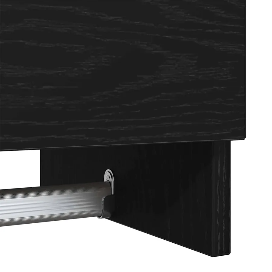 Armoire Chêne noir 100 x 32,5 x 35 cm Bois d'ingénierie - 12