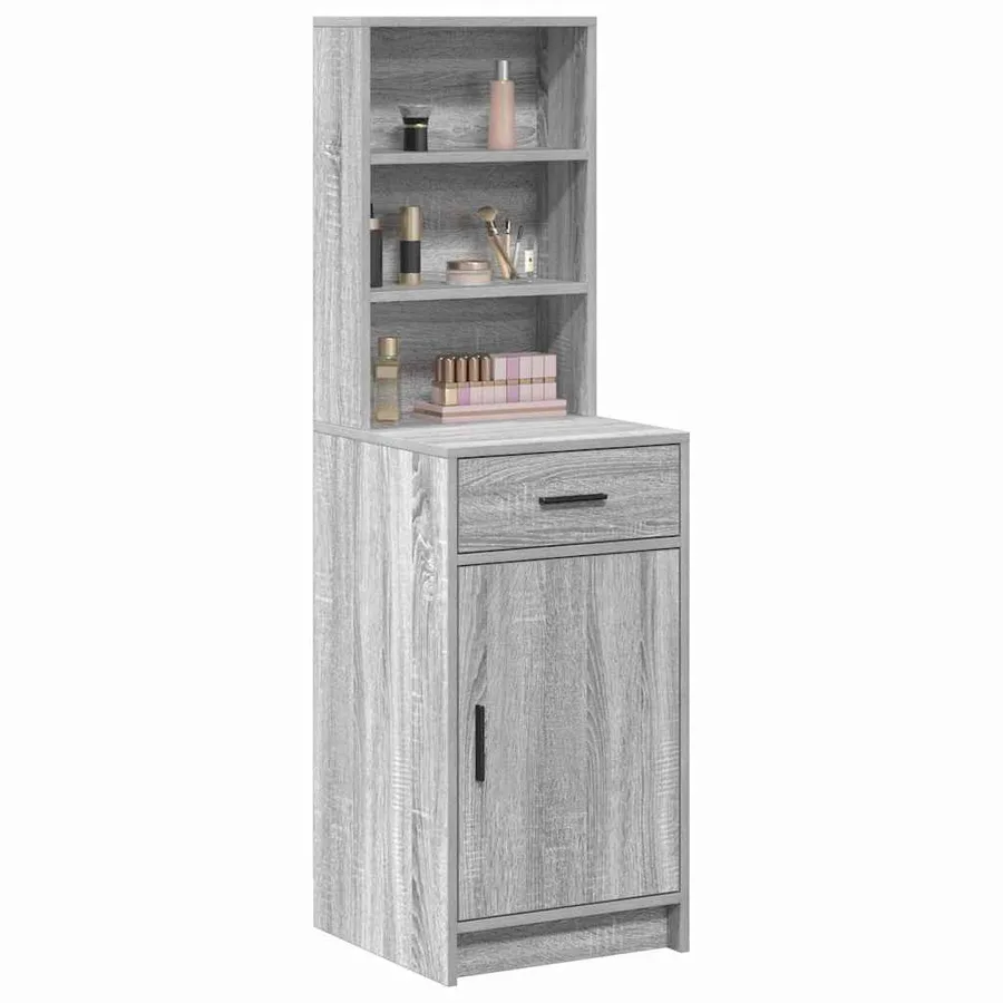 Haut Armoire Gris Sonoma 40 x 40,5 x 135 cm Bois d'ingénierie - 3