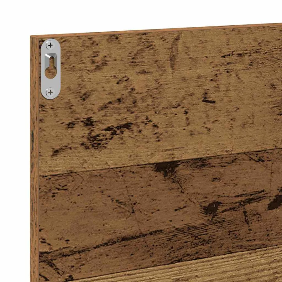 Étagère Miroir Bois ancien 90 x 10,5 x 37 cm Bois d'ingénierie - 9