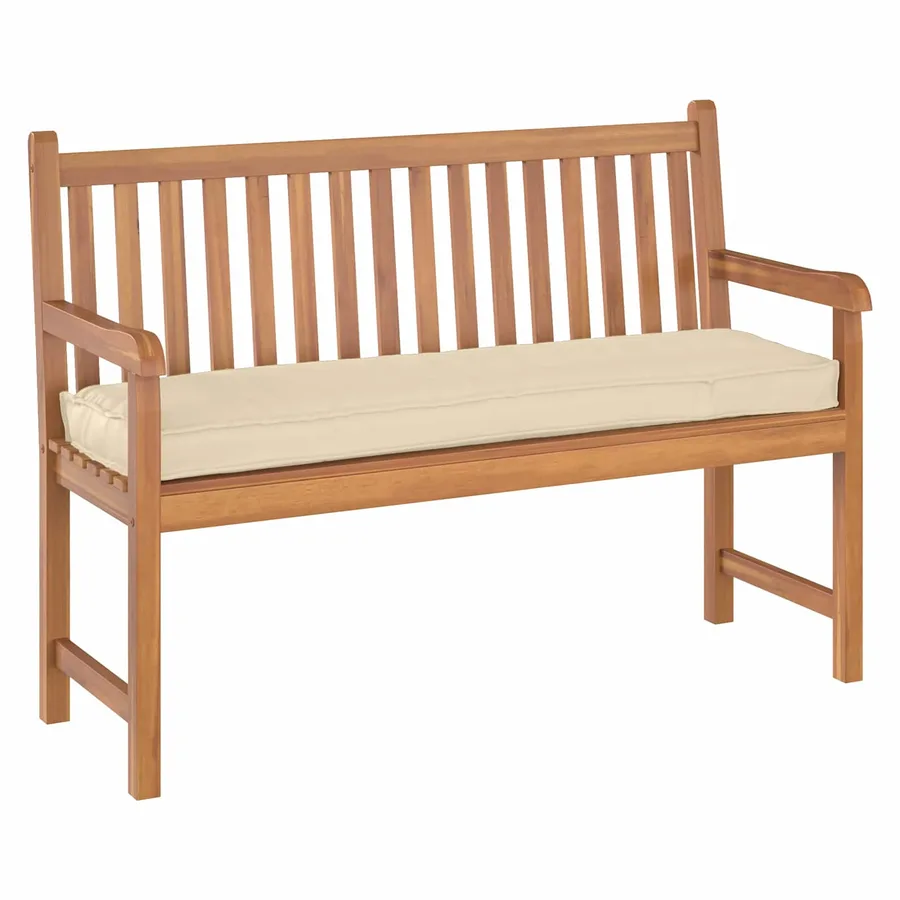 Coussin Beige 140 x 40 x 8 cm Tissu Oxford - 2