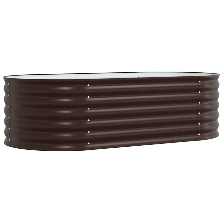 Lit surélevé Marron 160 x 80 x 44 cm Acier - 2