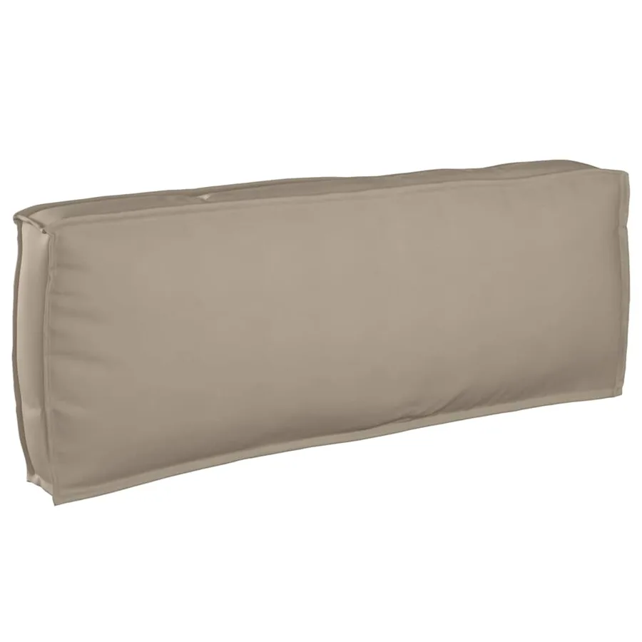 Set de coussins de palette 3 pcs Taupe Tissu Oxford - 5