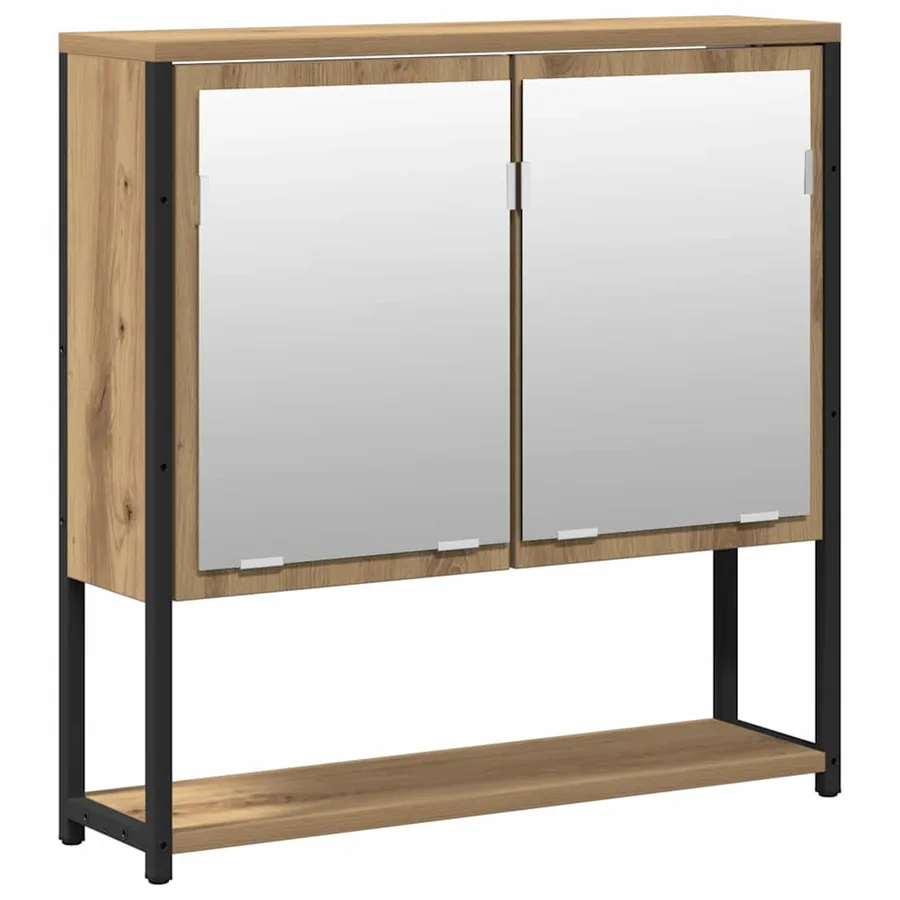 Ensemble de mobilier de salle de bain 2 pc Marron - 5