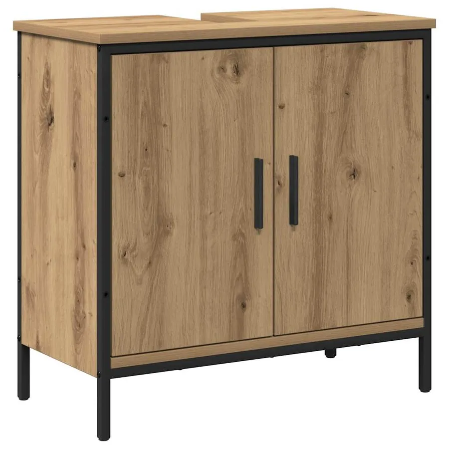 Ensemble de mobilier de salle de bain 2 pc Marron - 6