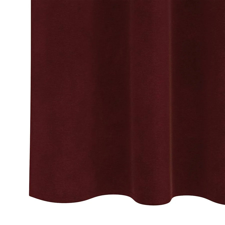 Rideaux occultants 2 pcs Bordeaux 140 x 260 cm Velours - 6
