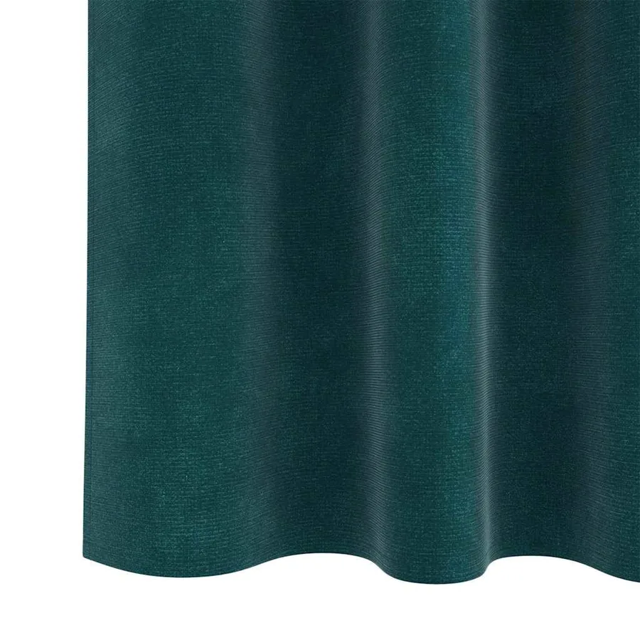 Rideaux occultants 2 pcs Vert foncé 140 x 245 cm Velours - 6