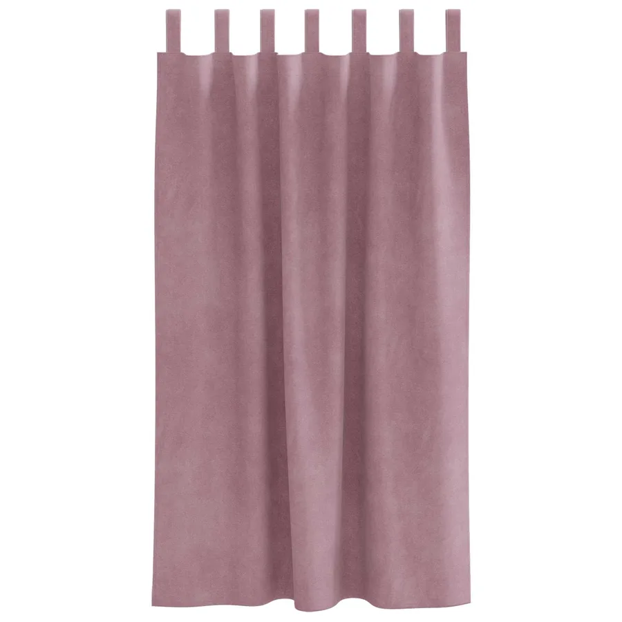 Rideaux occultants 2 pcs Rose foncé 140 x 175 cm Velours - 4