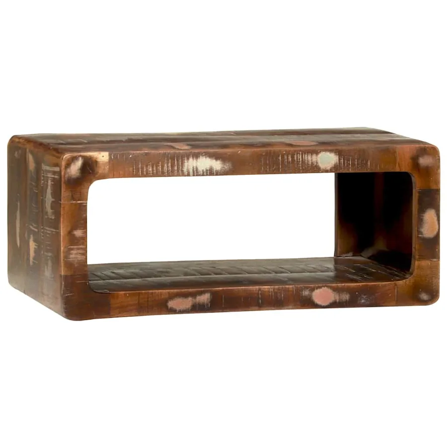 Meuble TV 60 x 30 x 25 cm Bois massif de récupération - 2