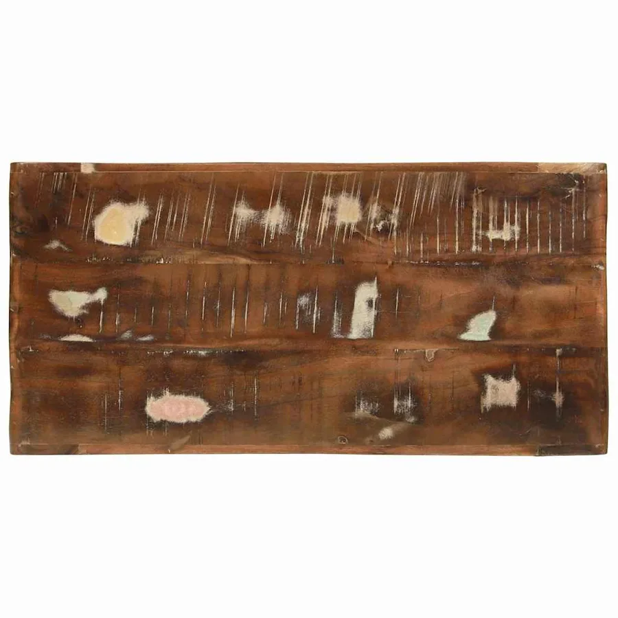 Meuble TV 60 x 30 x 25 cm Bois massif de récupération - 6