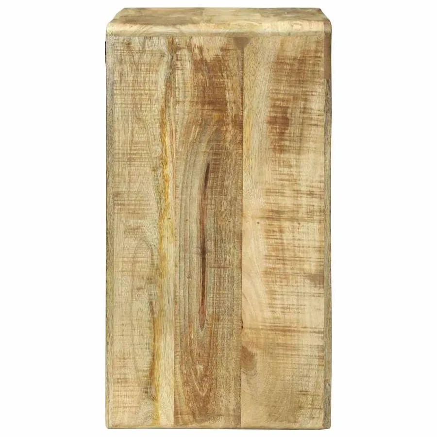 Meuble TV Marron 36 x 30 x 54 cm Bois de manguier massif - 4