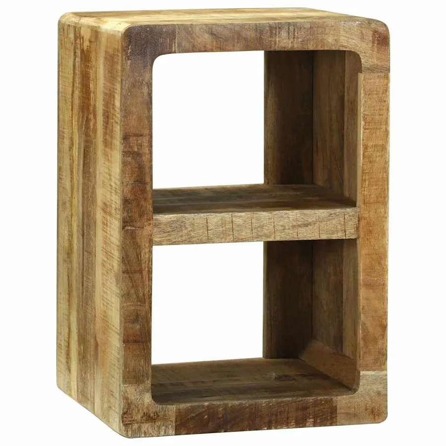 Meuble TV Marron 36 x 30 x 54 cm Bois de manguier massif - 6