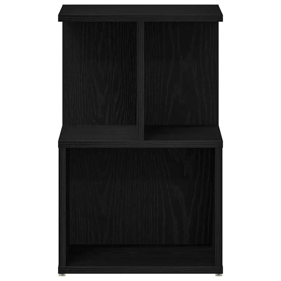 Cabinet de chevet Chêne noir 35 x 35 x 55 cm Bois d'ingénierie - 6