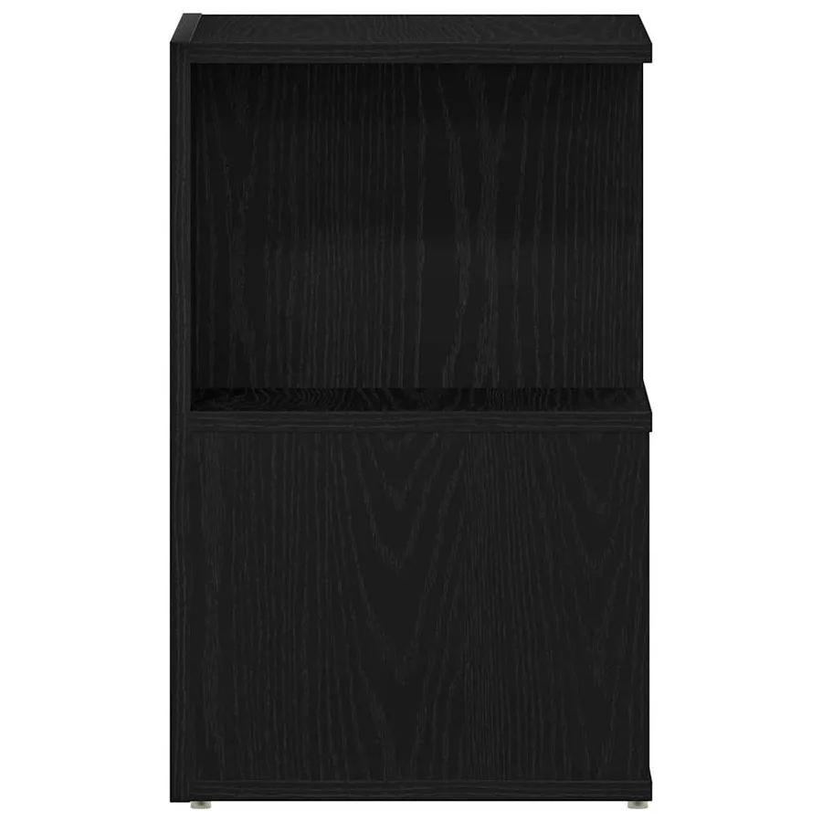 Cabinet de chevet Chêne noir 35 x 35 x 55 cm Bois d'ingénierie - 7