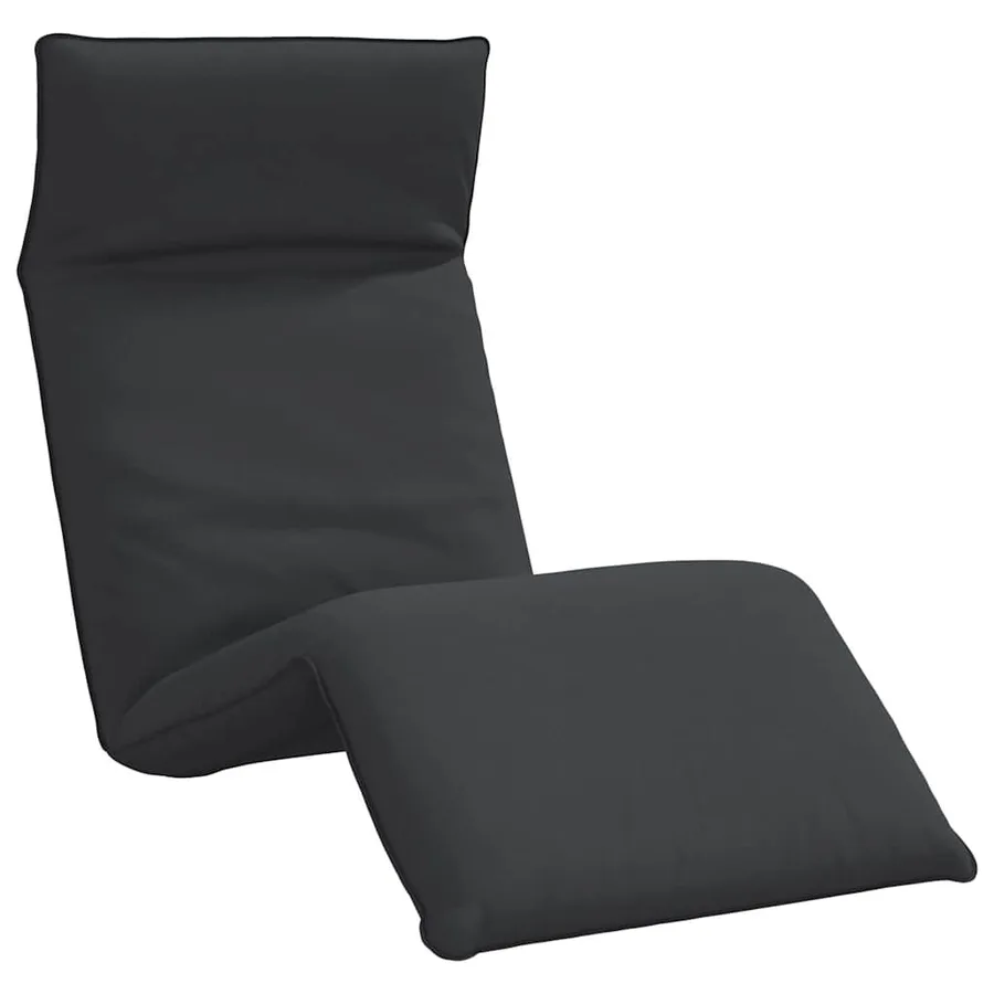 Chaise longue pliante anthracite 175x54x8,5 cm tissu oxford - 24
