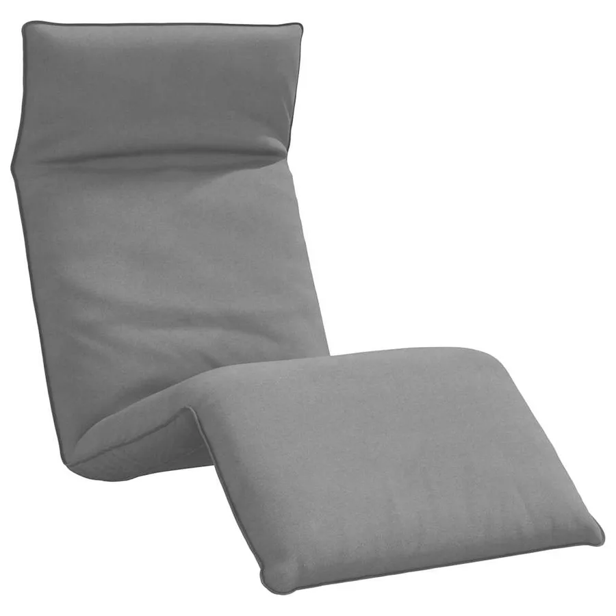 Chaise longue pliante anthracite 175x54x8,5 cm tissu oxford - 35