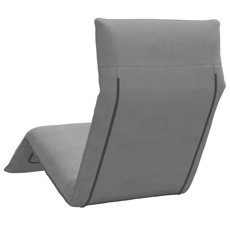 Chaise longue pliante anthracite 175x54x8,5 cm tissu oxford - 39