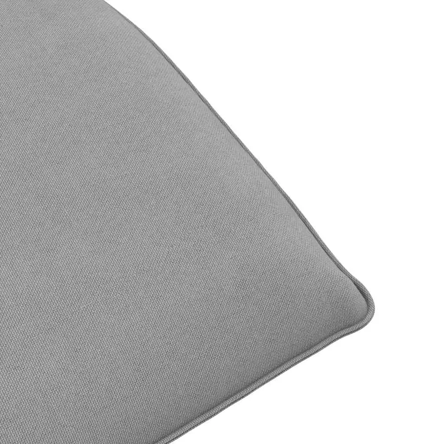 Chaise longue pliante anthracite 175x54x8,5 cm tissu oxford - 42