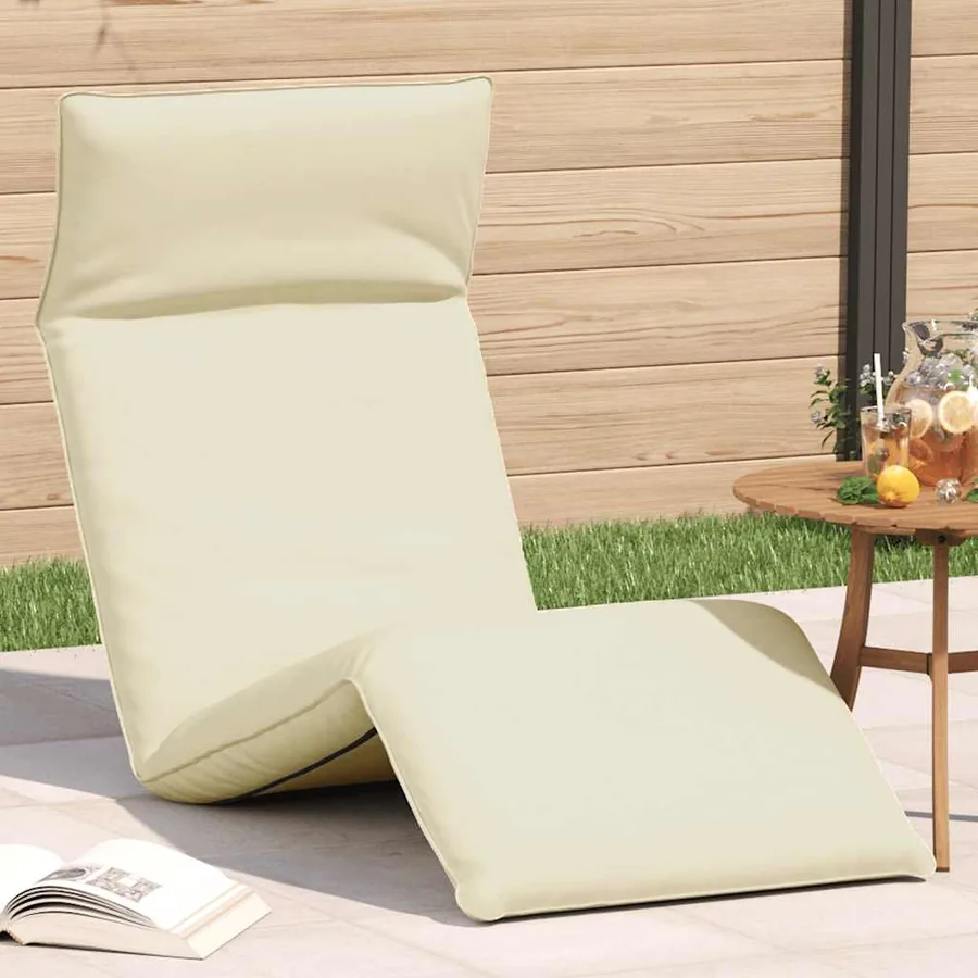 Chaise longue pliante anthracite 175x54x8,5 cm tissu oxford - 45