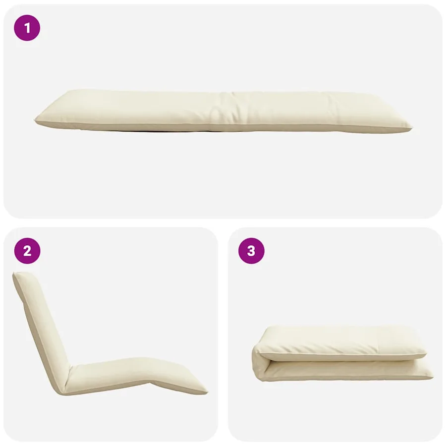 Chaise longue pliante anthracite 175x54x8,5 cm tissu oxford - 51