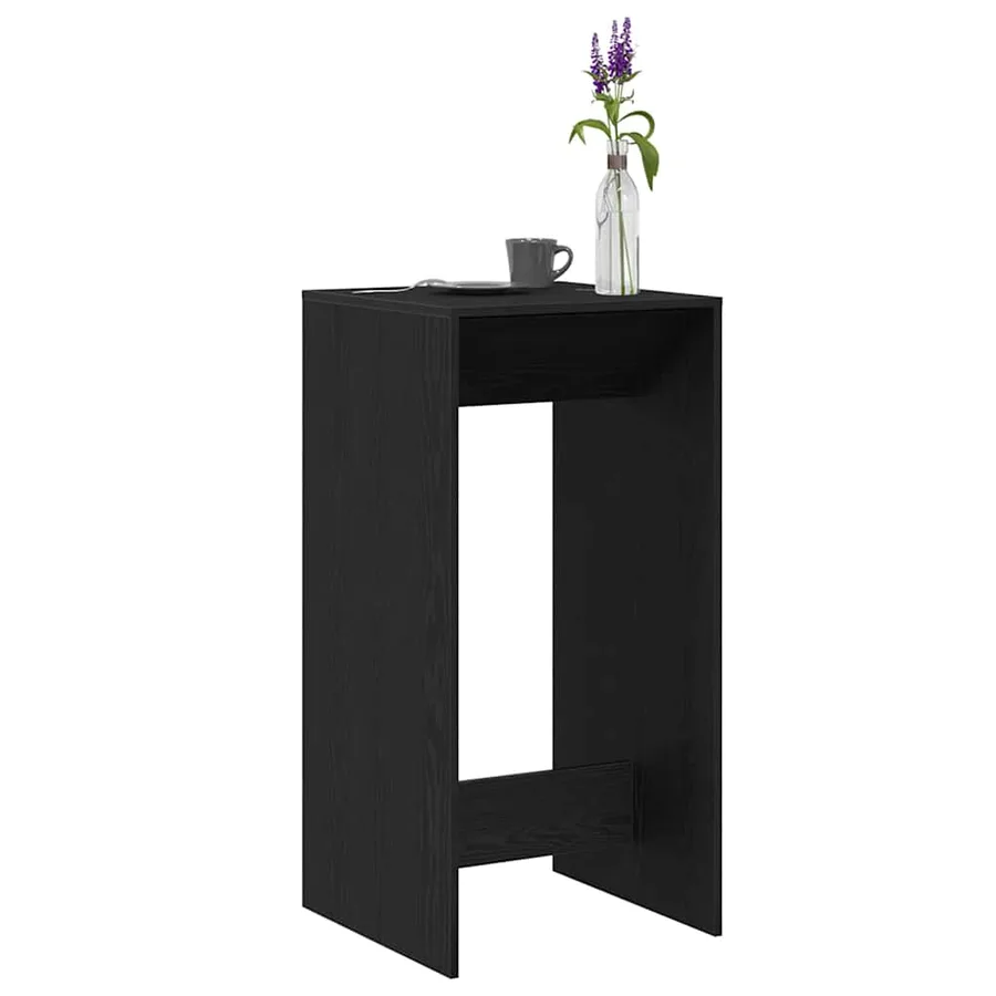 Table de bar Chêne noir 51 x 50 x 103,5 cm Bois d'ingénierie - 3