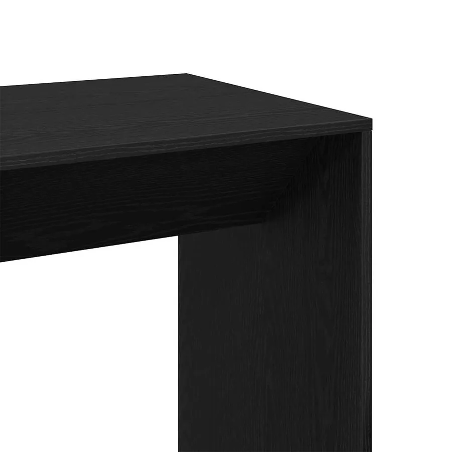 Table de bar Chêne noir 51 x 50 x 103,5 cm Bois d'ingénierie - 9