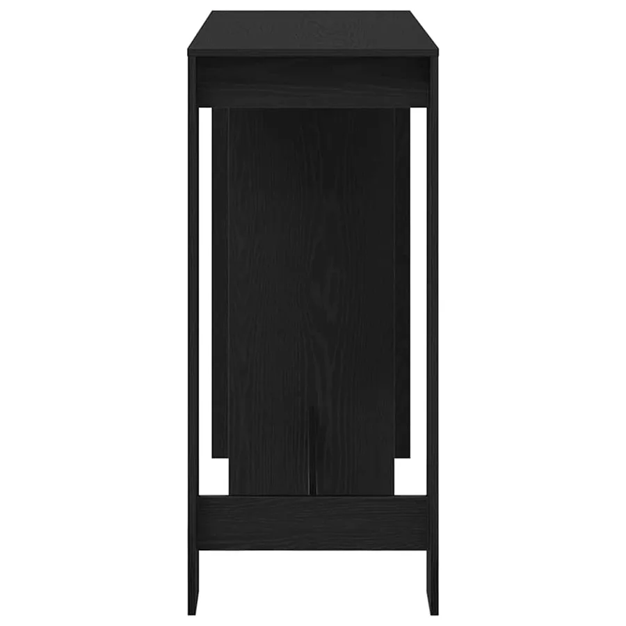 Table de bar Chêne noir 124 x 46 x 103.5 cm Bois d'ingénierie - 7