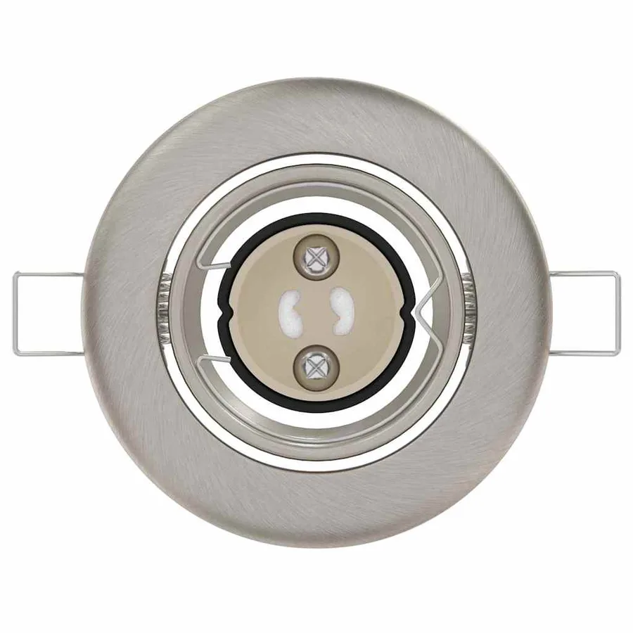 Projecteur 6 pcs Argenté 9 x 9 x 2,5 cm Métal - 6