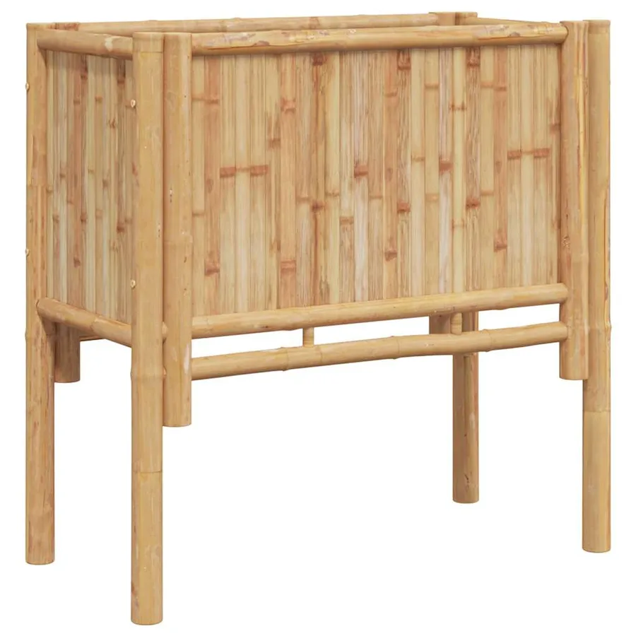 Lit surélevé Marron 70 x 35 x 70 cm Bambou - 2