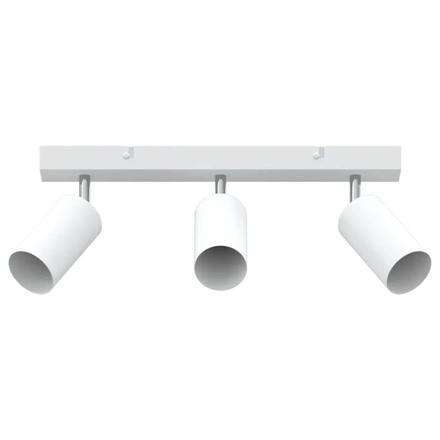 Spot de plafond avec des projecteurs Blanc 38 x 6 x 16 cm Métal - 2